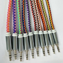 CB60-Colorful Cloth Braided AUX Cable