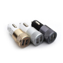 CC72-Aluminum alloy Dual USB car charger