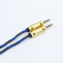 Fabric Braided Auxiliary Aux Audio Cable 3.5mm